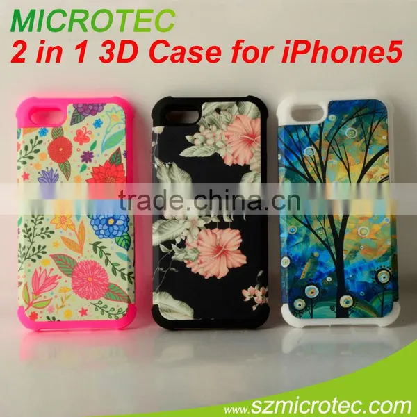 MT-IP5R2-3D Light up Phone Case for Iphone 5