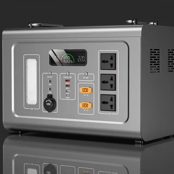 Support UPS Lithium Ion Lifepo4 Battery 1200W -3000W Portable Power Station for Outdoor photo-2