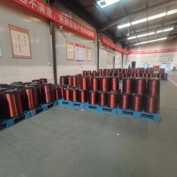 Enameled Aluminum Round Wire Used for Dry Type Transformer Over Coating Coil Winding Flat Wire photo-4