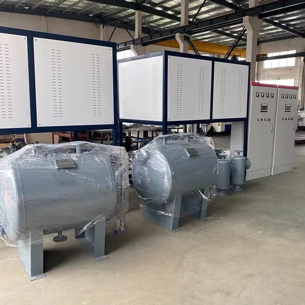 3-10kw Small Heat Transfer Oil Furnace Roller Vulcanizer Heat Transfer Oil Heater Reactor Thermal Circulation System photo-3