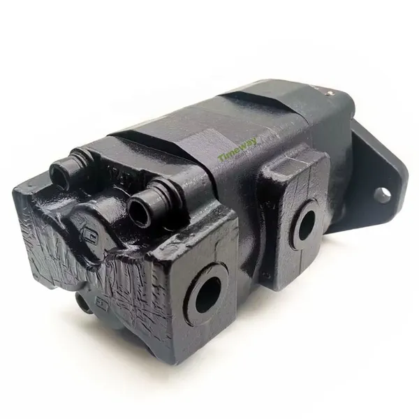 Double Gear Pump PGM 25.4-20cc Hydraulic Pump Main Control Pump for Replace PARKER PGM315 photo-3