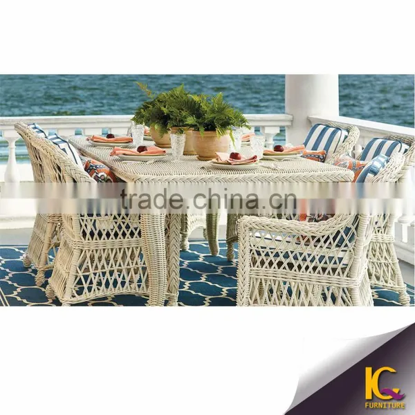 Home Vintage Leisure Time Rattan Outdoor Sofa Living Room Furniture
