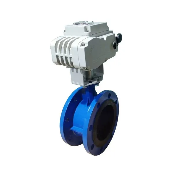D941X-16Q Flange Butterfly Valve Electric Soft Seal Butterfly Valve Electric Centerline Soft Seal Butterfly Valve photo-3