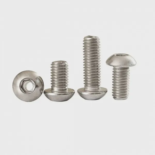 ISO 7380 M3-M12 Pan Head Screw With A2/A4 Metric Measurement Plain Surface Treatment photo-2