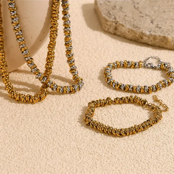 Factory Direct Stainless Steel Necklace 1 Year Warranty We Provide Free Custom Packaging and Labeling Service photo-2
