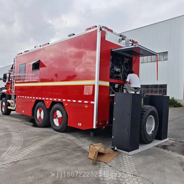 Jiefang 6*6 Communication Emergency Command Vehicle, a Veritable Mobile Command Center With Satellite Communication and Winch photo-5