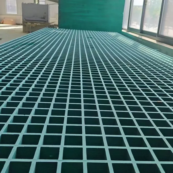 Fiberglass Grating With 304 Stainless Steel Inserts, Load Capacity 4000kg/m², Thickness 30mm, Anti-Slip Grooved Surface photo-4