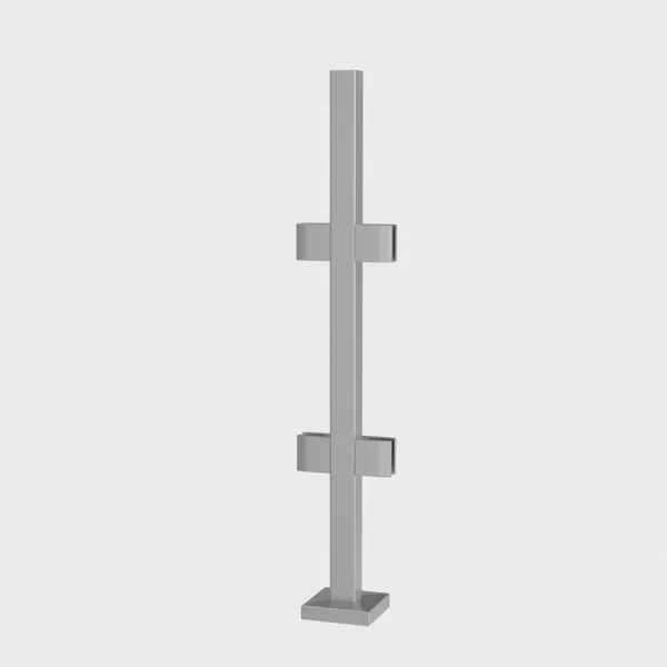 Glass Railing Post for Indoor and Outdoor Balustrades