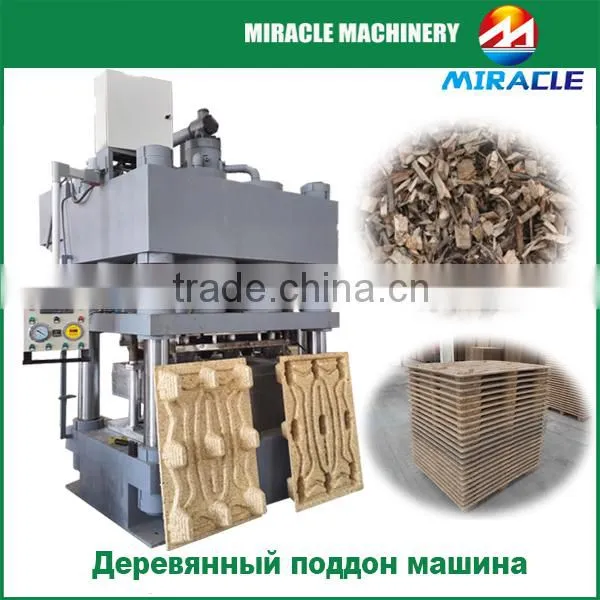 Compressed Wooden Pallet Making Machine From Wood Process Line