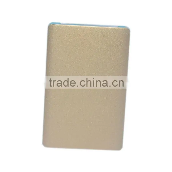 Credit Card Power Bank for Samsung and Iphone 5 Portable 5v Lipo Battery Power Bank photo-3