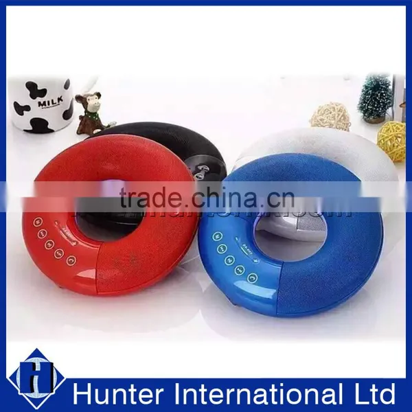 Donut Shape LED Light Flashing Bluetooth Speaker photo-3