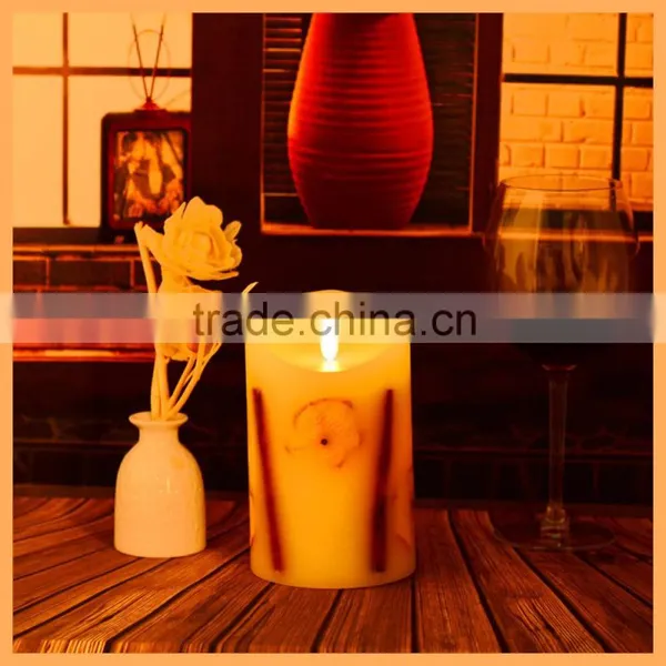 Heavy Drip LED Pillar Flameless Candle Wax, Birthday Soy Candle Wax/ photo-4