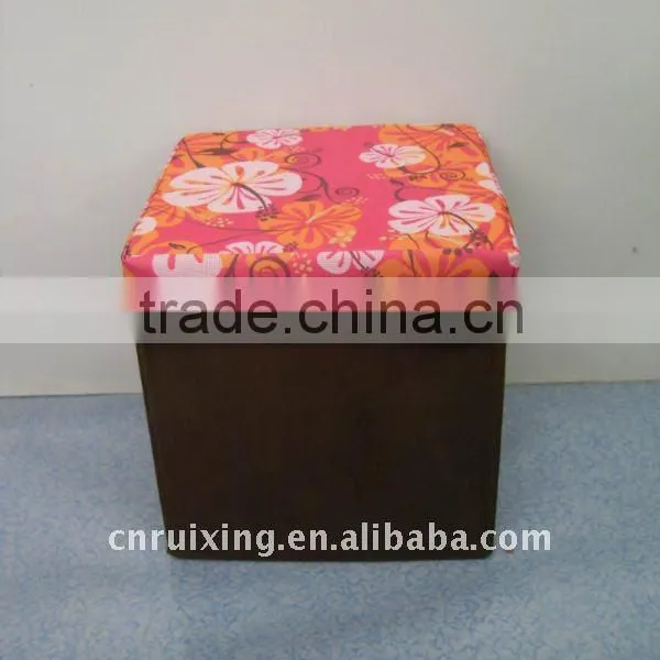 Foldable Storage Stool
