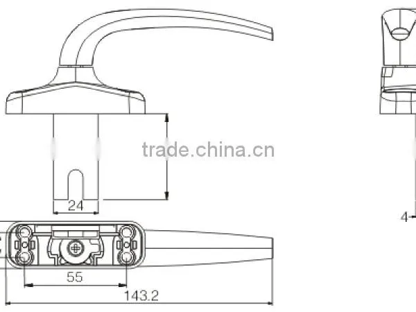 Window Handle JW9006 photo-2