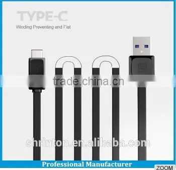 2015 Hottest USB 3.1 Type-c Cable With Super Speed 1M White Type-c Cable photo-5
