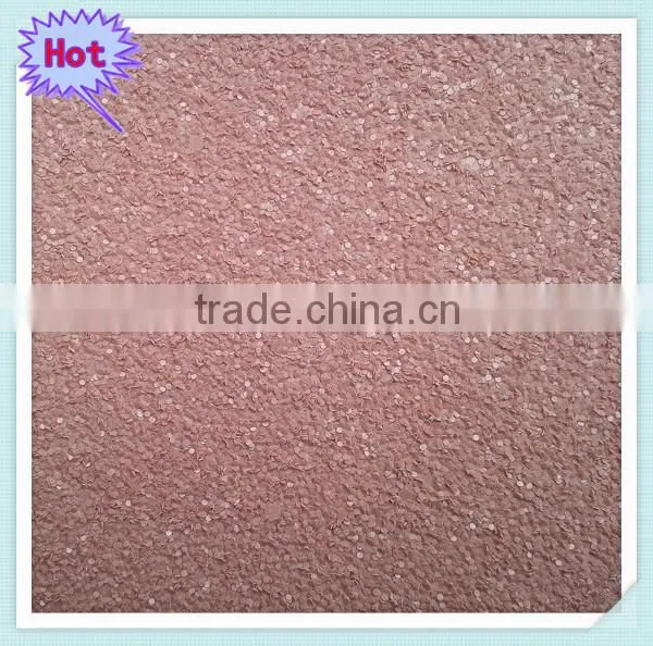 Synthetic Leather Glitter Fabric Factory Fancy Leather photo-5