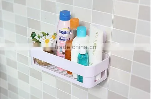AN617 ANPHY Toilet Wall Mounted Coner Plastic Multifuction Storage Cases Shower Shelf photo-4