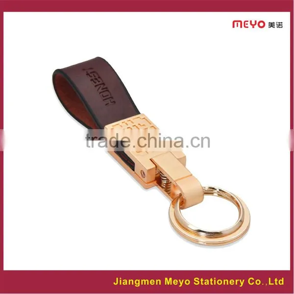 Promotional Gift, Custom Laser Engariving Logo Keychain Gift,metal Key Chain,Leather Key Chains 2015 photo-2
