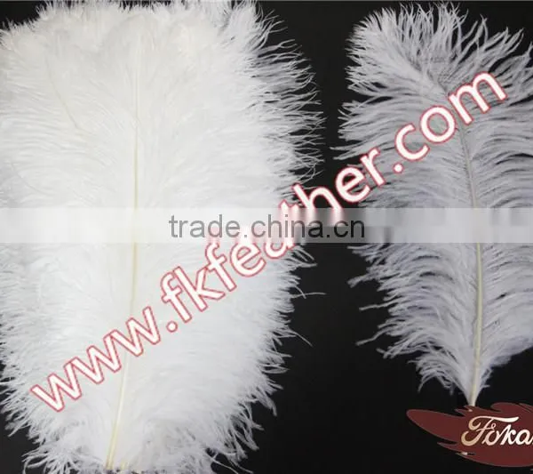 Large White Ostrich Feather Long 50cm-55cm Wedding And Stage Decorations photo-3