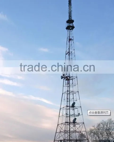 Three Legged Angular Galvanized Steel Communication Towers photo-4