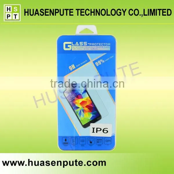 Hot Sale 9H Hardness Transparent Tempered Glass Screen Protector For IPhone 6 photo-4