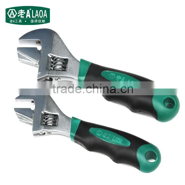 LAOA 6InchMini Wrench Monkey Wrench Household With Scale Adjustable Spanner Hardware Tools photo-2