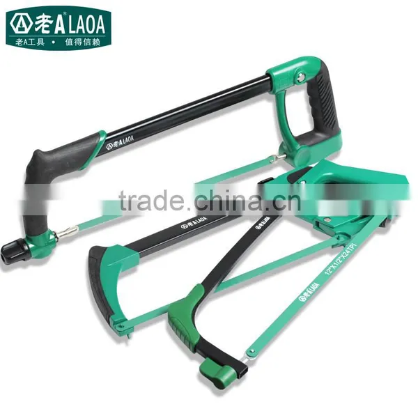 LAOA 12 Inch Light Weight Plastic Frame Alluminum Alloy Steel Hand Saw Use for Wood Steel Iron photo-4