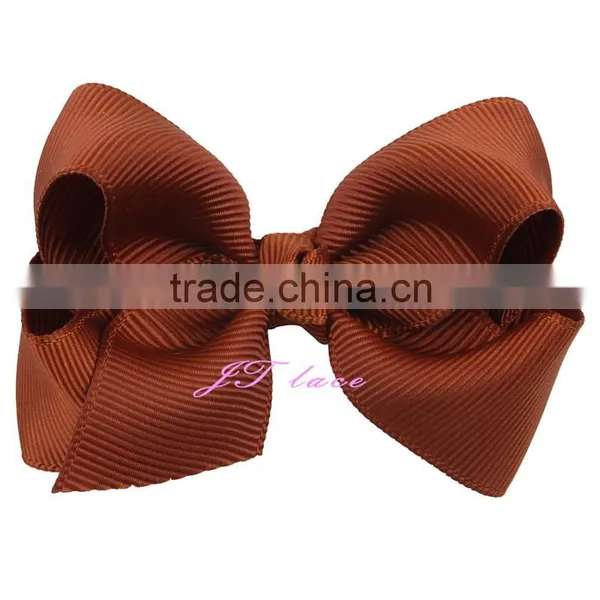 Lavender Shabby Satin Ribbon Hair Bow- Garment Bow Accessories- Shoes Bow Decorate- Lady's Bow Accessories photo-2
