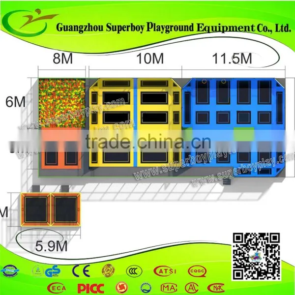 China Supplier Commercial Kids & Adults Use Trampoline Indoor Mini photo-3
