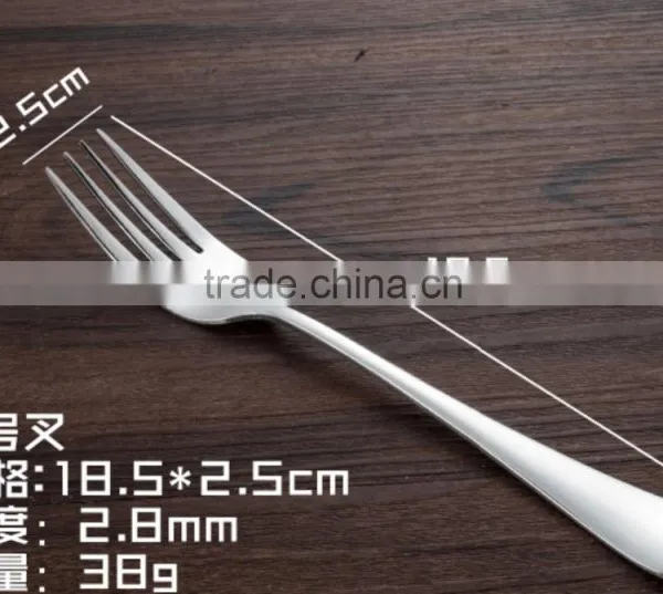 High Quality Attractive Stainless Steel Dessert Fork photo-2