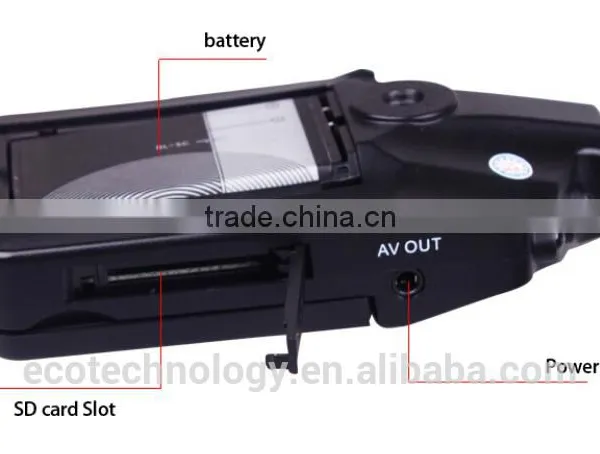 2.5 Inch Rotating LCD Screen Car Camera Black Box Motion Detection Function H198 photo-3