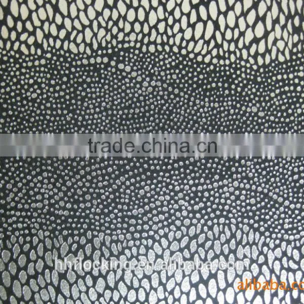Bronzing Design Flock Fabric for Draw Bar Box photo-2