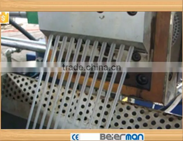 China Origin PP PE Woven Bags String Pelletizing Line 300kg/h