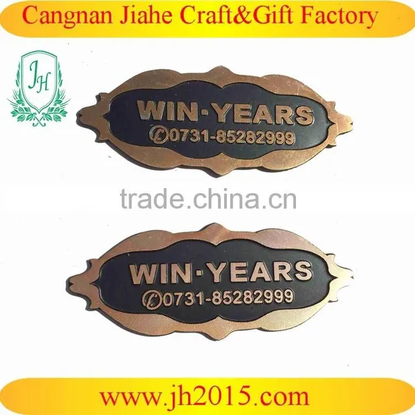 Embossed Aluminum Nameplate,metal Aluminum Nameplate With Color Painting photo-6