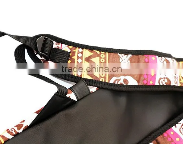 Fashion National Characteristic PU Leather Outdoor Camping Backpack Bag photo-2