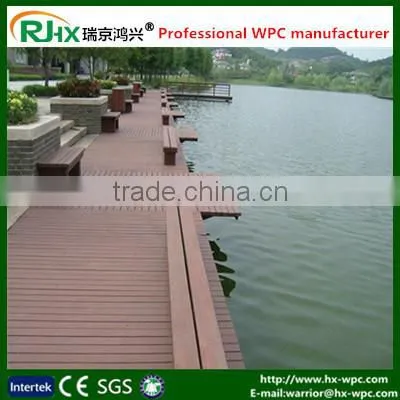 Resistant to Rot for Hollow Composite Decking Board With Waterproof Interlocking Composite Decking photo-2