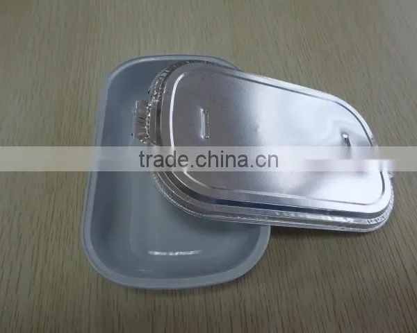 Airline Aluminum Foil Catering Boxes Aluminium Food Containers photo-2