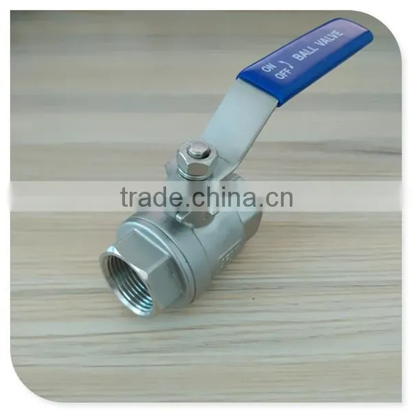 1" 1.4408/CF8M Full Port Ball Valve 2-Piece Female Thread Ends