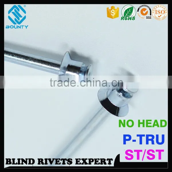 HIGH QUALITY DOUBLE CSK COUNTERSUNK STEEL PULL-THRU RIVETS FOR LCD PANELS photo-5