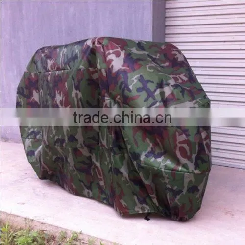 Camouflage Motorcycle Covering Waterproof Scooter Cover UV Resistant Heavy Racing Bike Outdoor Dust Rain Sun Prevent Cover