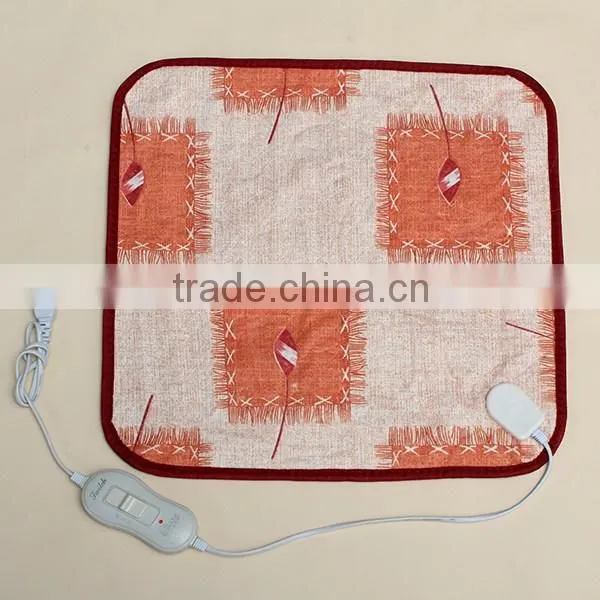 New Stylish Pet Puppy Heating Electric Cushion Carpet Blanket Pad Mat Bed For Dog Kitten Bunny Thermal Control Type photo-5