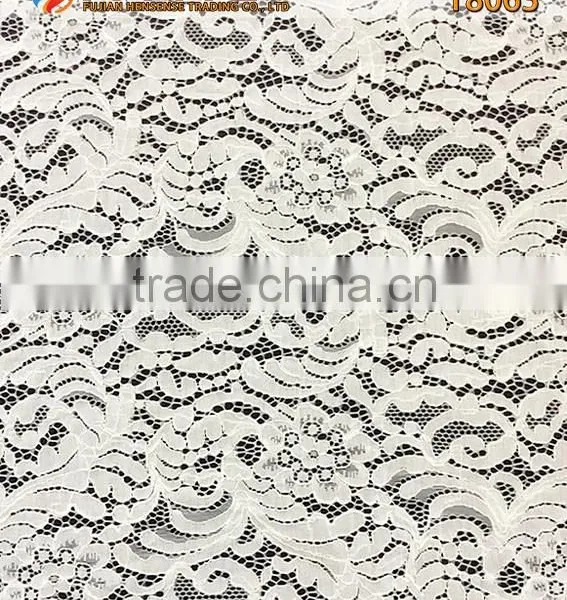 Wholesale Good Quality Nylon/Cotton/Rayon Strand Lace Fabric T8063 photo-2