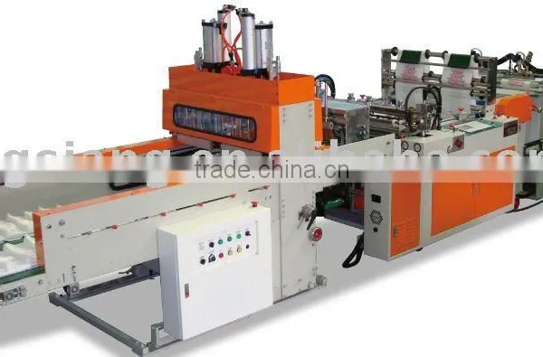 Dual Servo Motor Driven Full Automatic High Speed T-Shirt Bag Making Machine