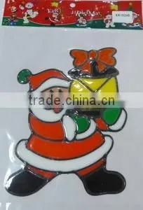 PVC Sticker ,Christmas Santa Claus Window /Door Sticker photo-6