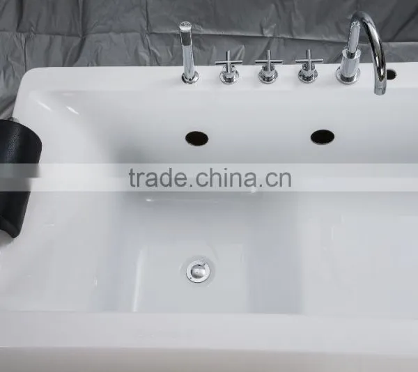 CUPC Certified Bathtub Square Small, Sexy Abs Massage Hot Bathtub,one Person Corner Bathtub photo-5