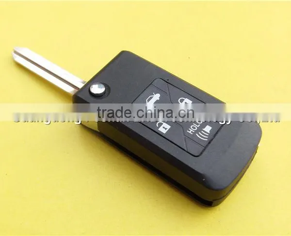 4 Buttons Car Key Remote Control Flip Case Shell for Toyota Camry photo-4