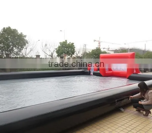 Large Inflatable Portable Soccer Field Football Equipment photo-5