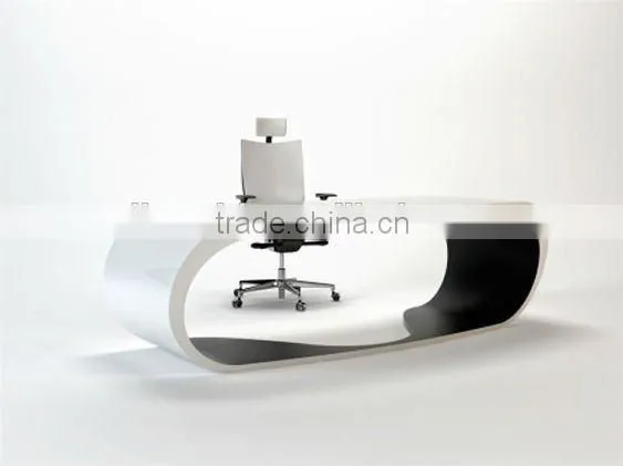 Exclusive Office Furniture Desks/upmarket Office Furniture/artificial Stone Office Desk photo-3