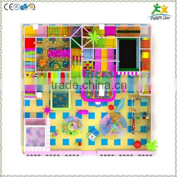 Free Design CE & GS Standard Eco-friendly LLDPE Kids Indoor Amusement Machine photo-2