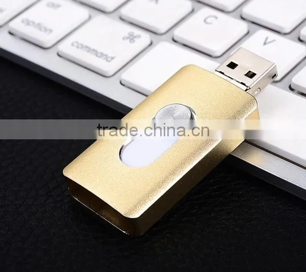 Fashion Custom Otg Usb Flash Drives Otg Flash Disk Otg Usb Memory Sticks for Iphone/Android photo-2